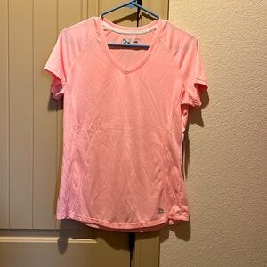 Women’s Peach Color Moisture Wicking Shirt Size Medium
